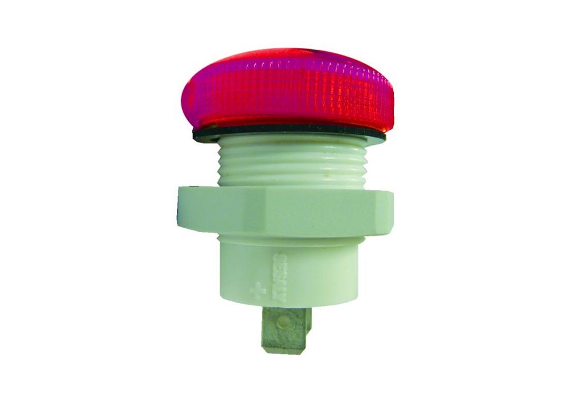 Waterproof LED light indicator in for marking of bus/coach